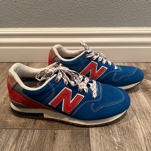 New Balance 996 "Blue Red" Men's Size 5 (Fits like a Women's 7)